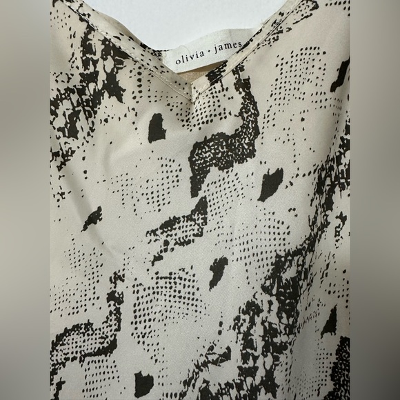 Olivia & James -long snake slip lined dress - Picture 2 of 9